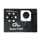 DL Geyser 1000W Fog Machine with LED Light, Timer, and Wireless Remote