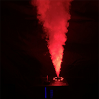 DL Geyser 1000W Fog Machine with LED Light, Timer, and Wireless Remote