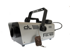 DL FOG-900 900W fog and smoke machine with wired and wireless remote, effect machine for stage and event lighting.
