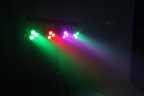 CR Lite Power Party Bar with four 9W Wash Par Lights and Footswitch