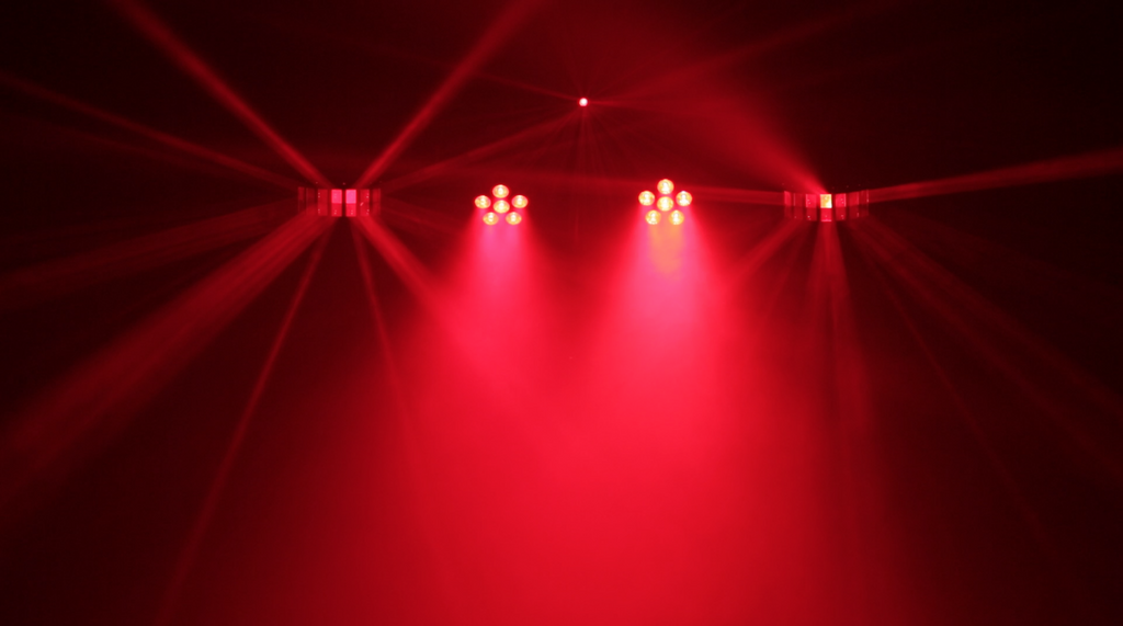 CR Lite Mix Party Bar Pro 4-in-1 Effect Light Bar with Wireless Footswitch