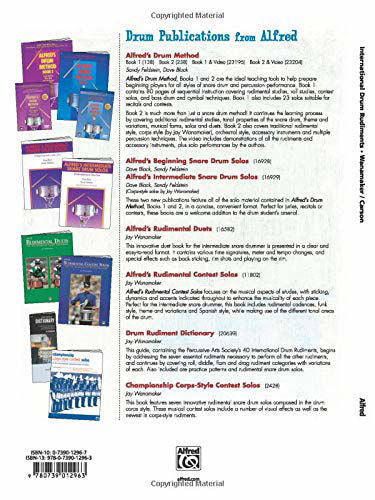 International Drum Rudiments - Jay Wananmaker & Rob Carson (Book Only)