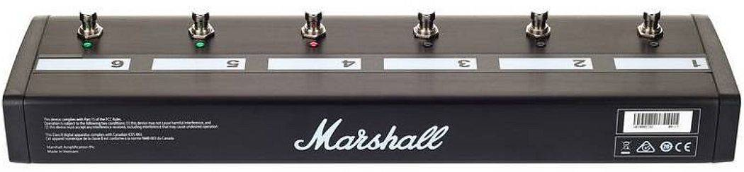 Marshall PEDL-91016 6 Button Footswitch To Suit New DSL