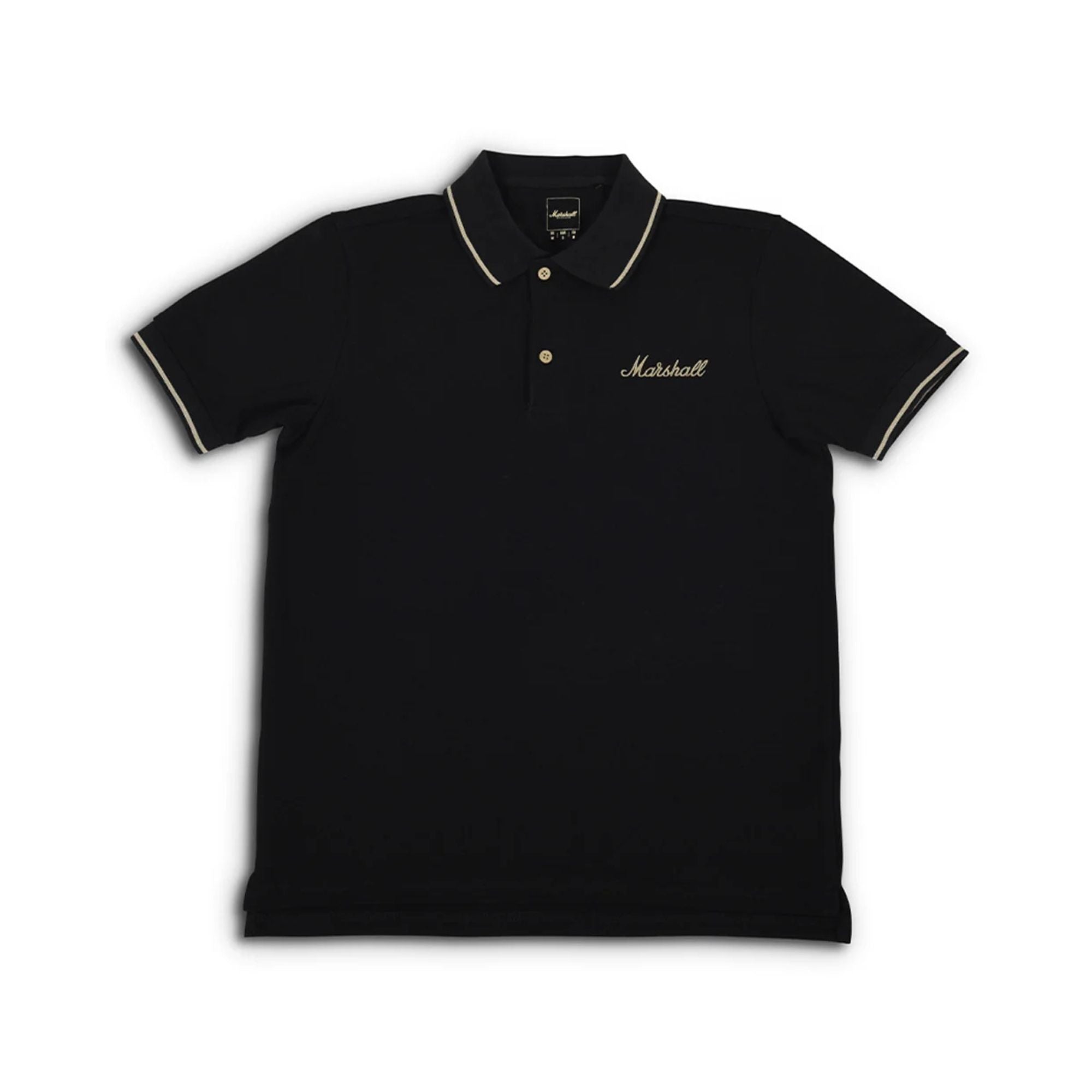Marshall 60th Anniversary Polo Shirt (S) - Black/Gold
