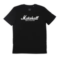 Marshall Script Logo T Shirt Black - XXL