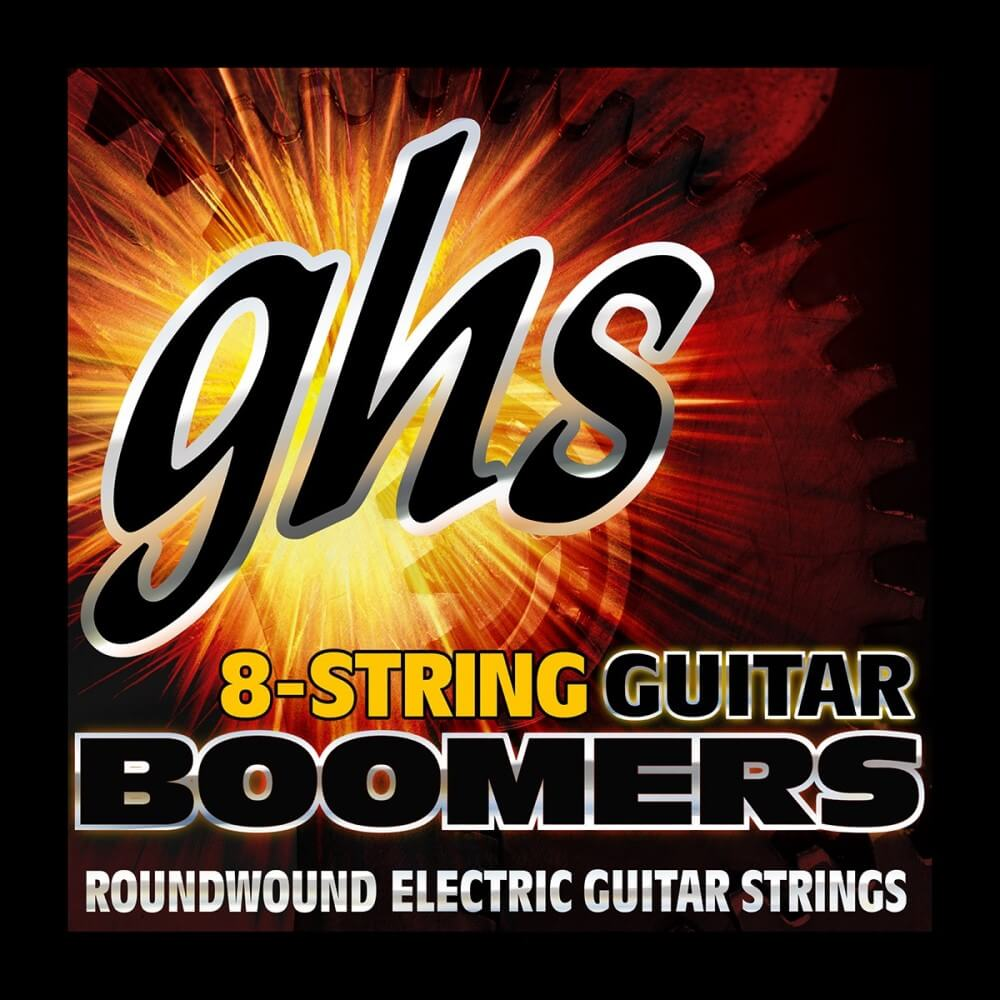 GHS Boomers GBH-8 String Heavy Electric Guitar Strings - 011 - 085