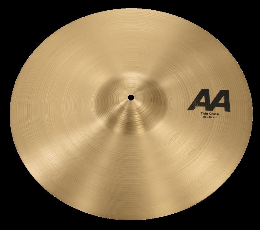 Sabian 21806 AA 18 Inch Thin Crash Cymbal