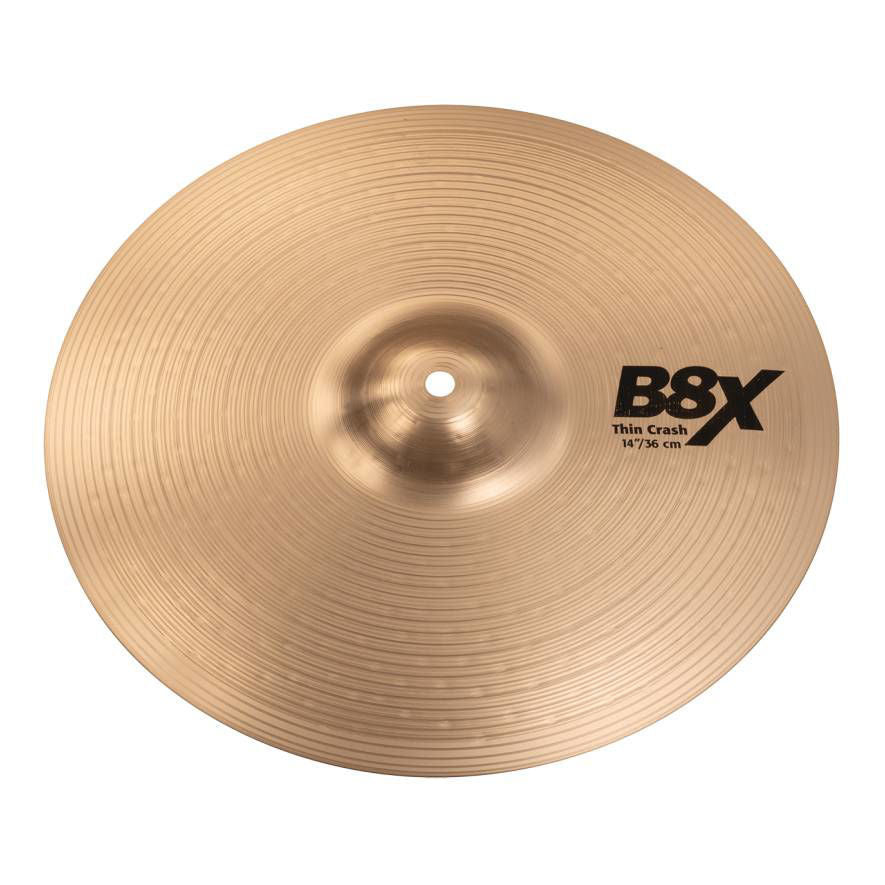 Sabian 41406X B8X 14 Inch Thin Crash Cymbal