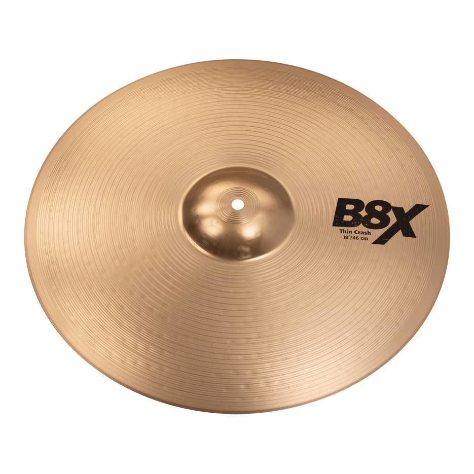 Sabian 41806X B8X 18 Inch Thin Crash Cymbal