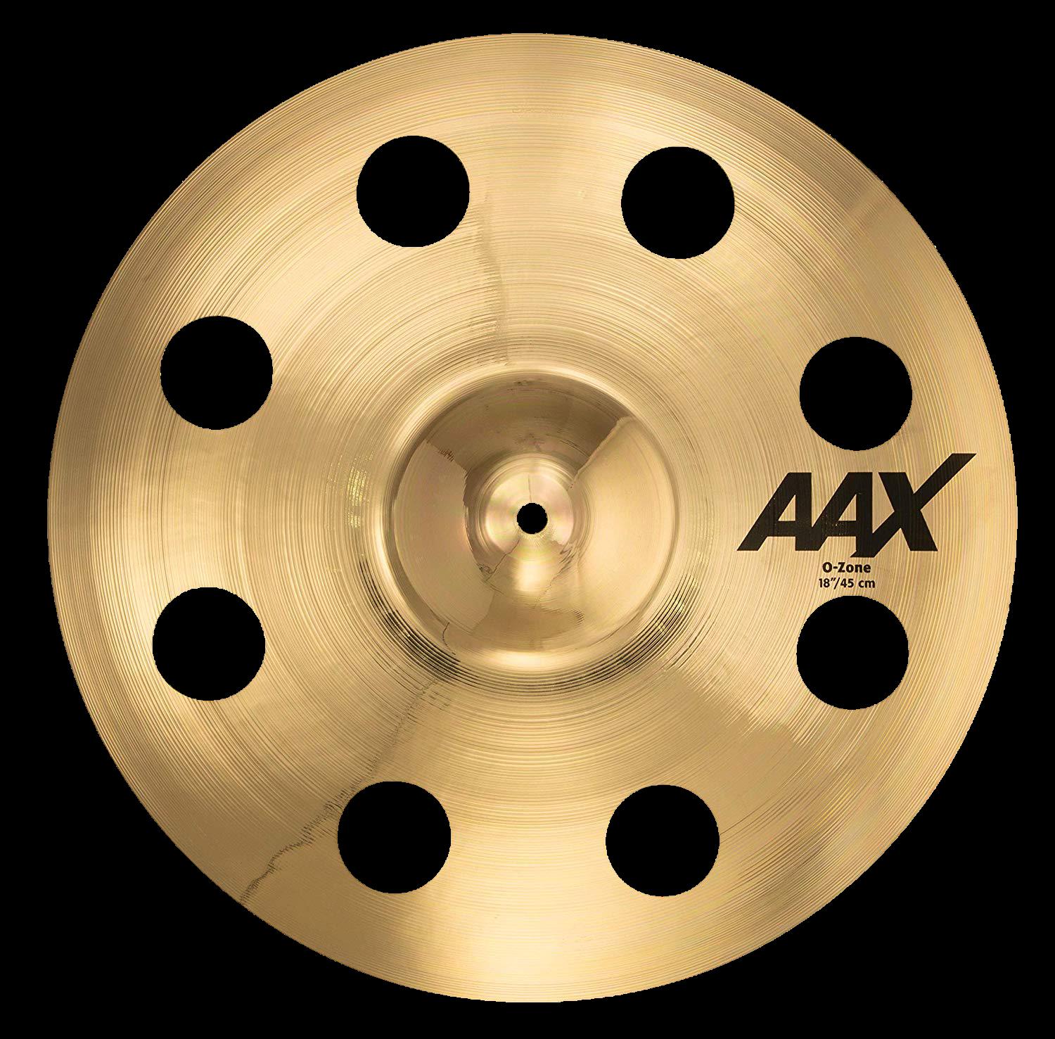 Sabian 21800XB AAX 18 Inch O-Zone Crash Cymbal Brilliant