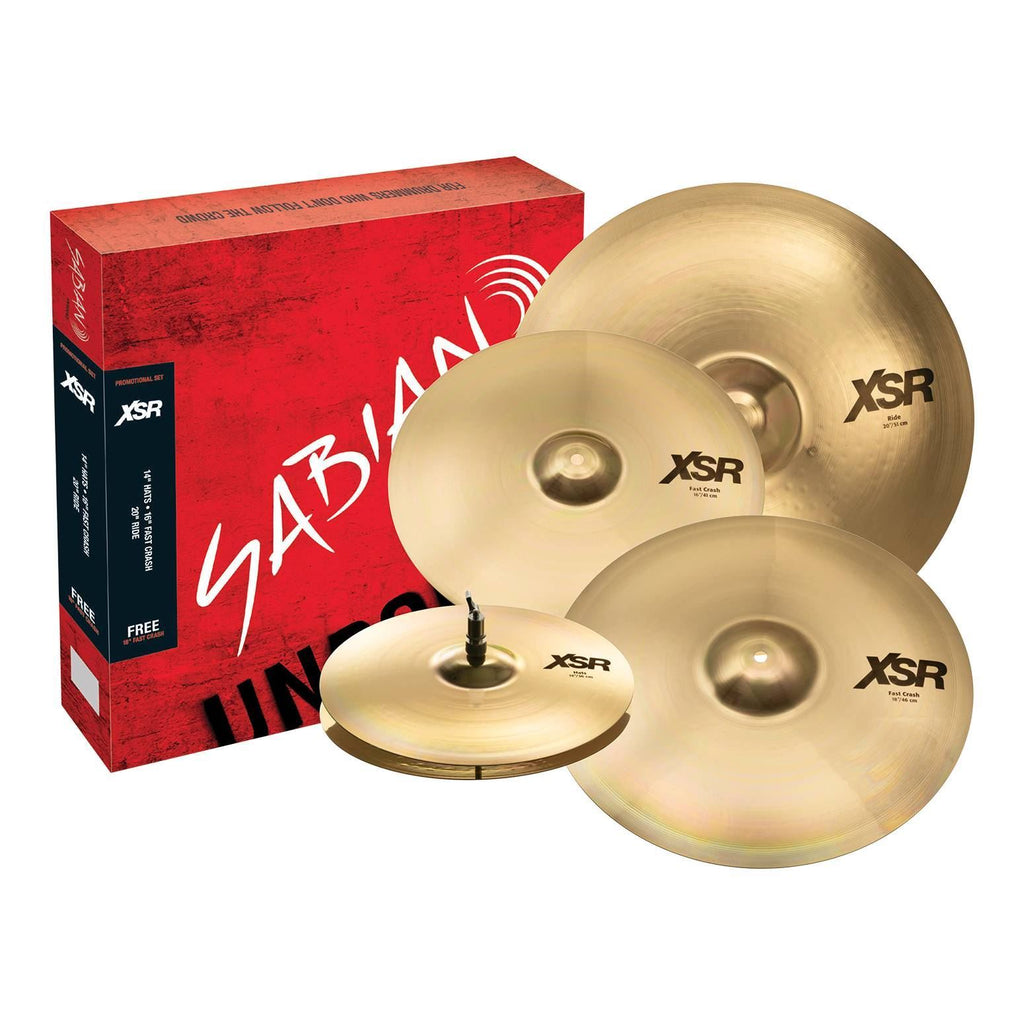 Sabian XSR5005GB XSR Performance Set with free 18