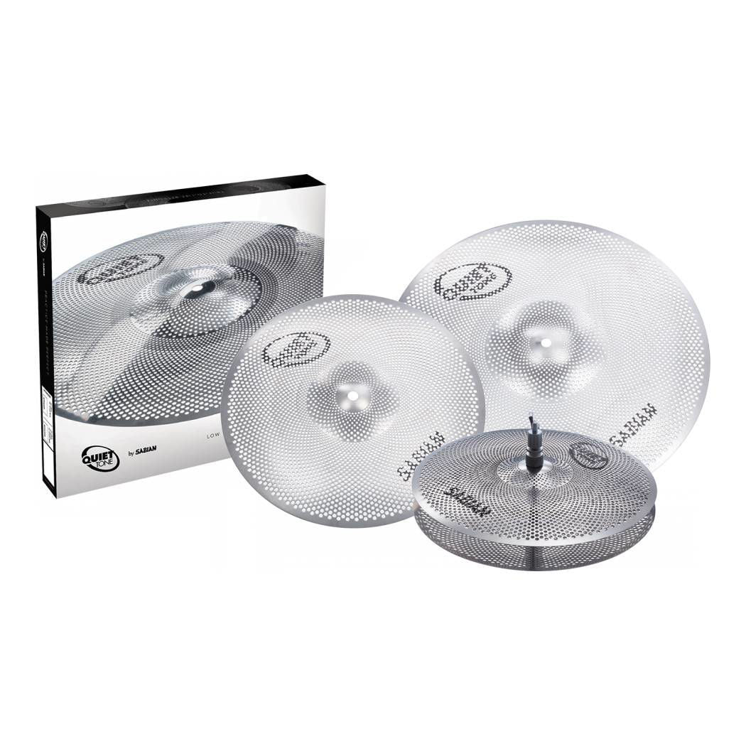 Sabian QTPC502 Quiet Tone Practice Cymbals Set Pack (13/14/18)