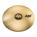 Sabian AAX 21" Medium Brilliant Ride Cymbal with Raw Bell