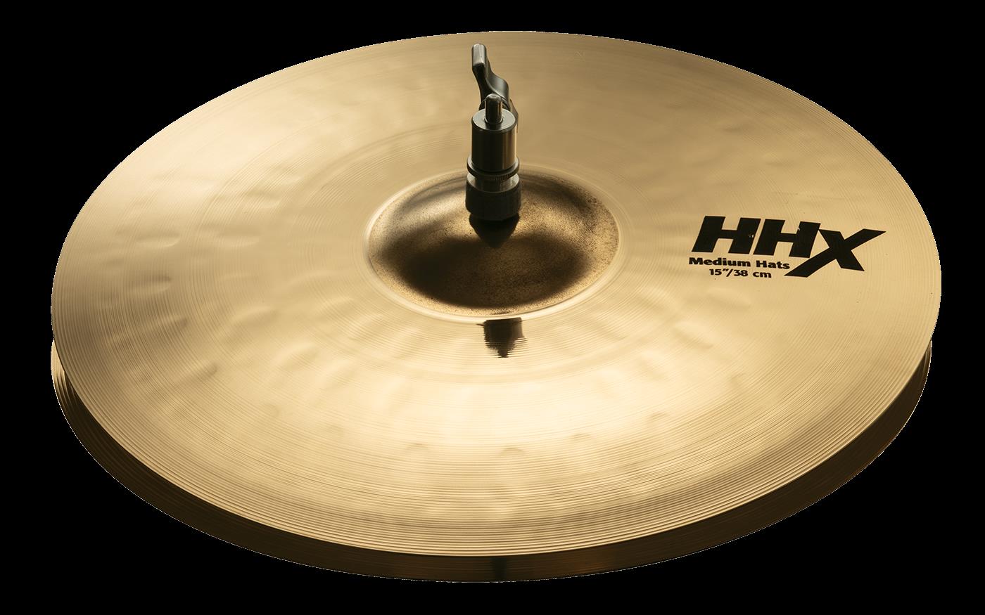 Sabian 15 HHX Medium Hi Hats - Brilliant Finish
