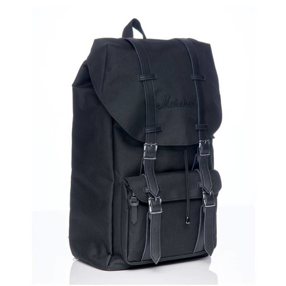 Marshall Runaway Backpack Black And Black