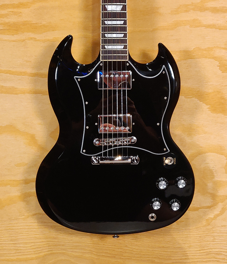 Gibson SG Standard Electric Guitar in Ebony - Preloved