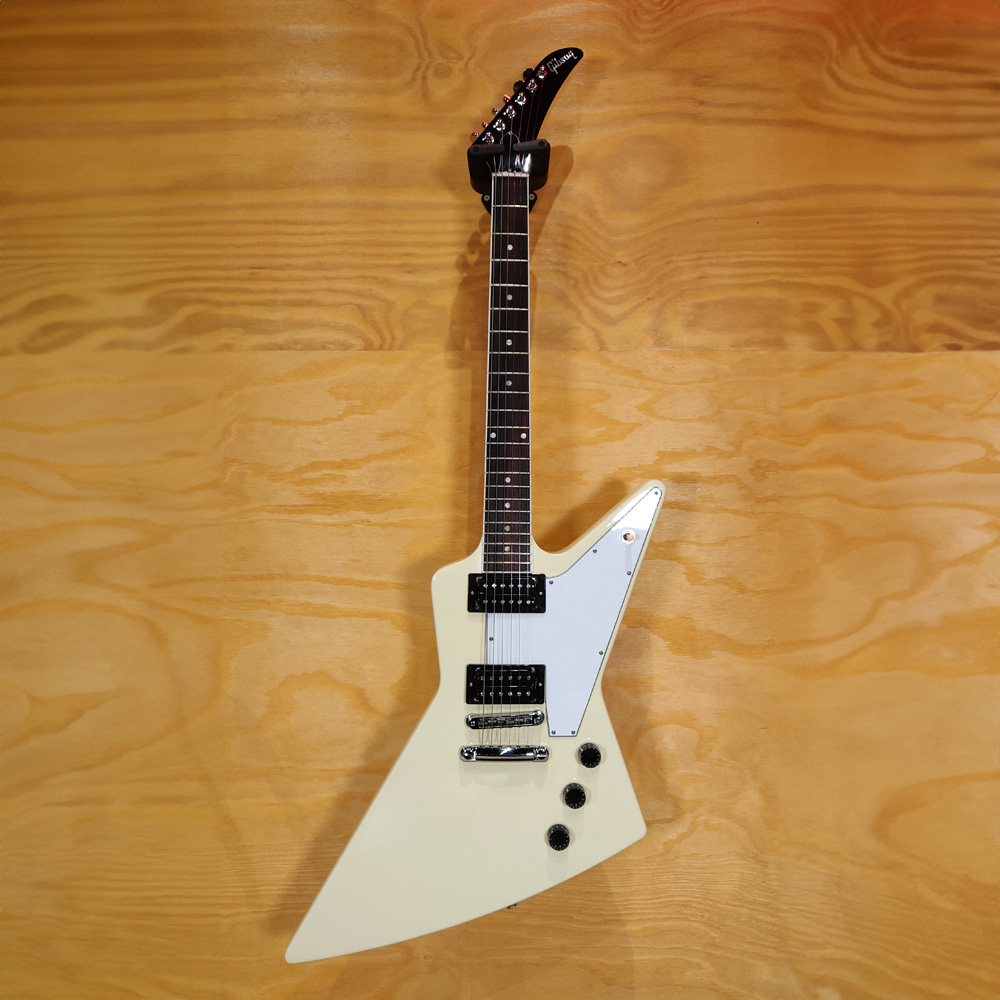 Gibson 70's Explorer Electric Guitar in Classic White - Preloved
