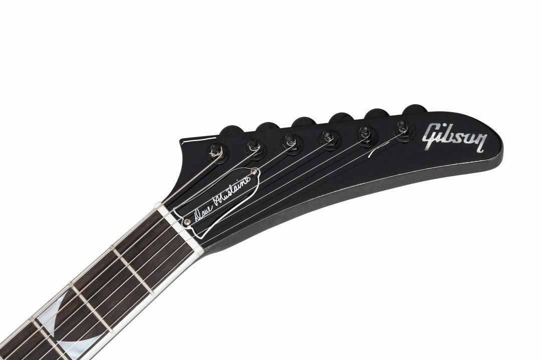 Gibson Dave Mustaine Flying V EXP Electric Guitar - Silver Metallic