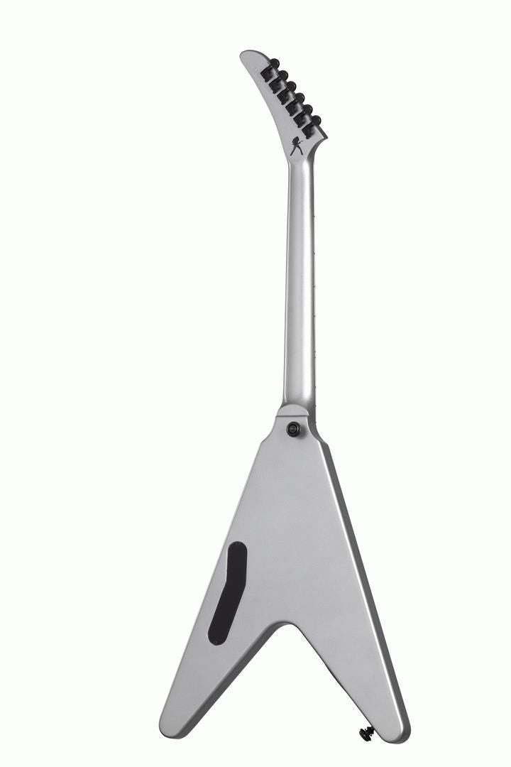 Gibson Dave Mustaine Flying V EXP Electric Guitar - Silver Metallic