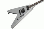 Gibson Dave Mustaine Flying V EXP Electric Guitar - Silver Metallic