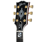 Gibson Modern Collection Les Paul Supreme electric guitar in dark wine red with gold hardware and single-cutaway body design.
