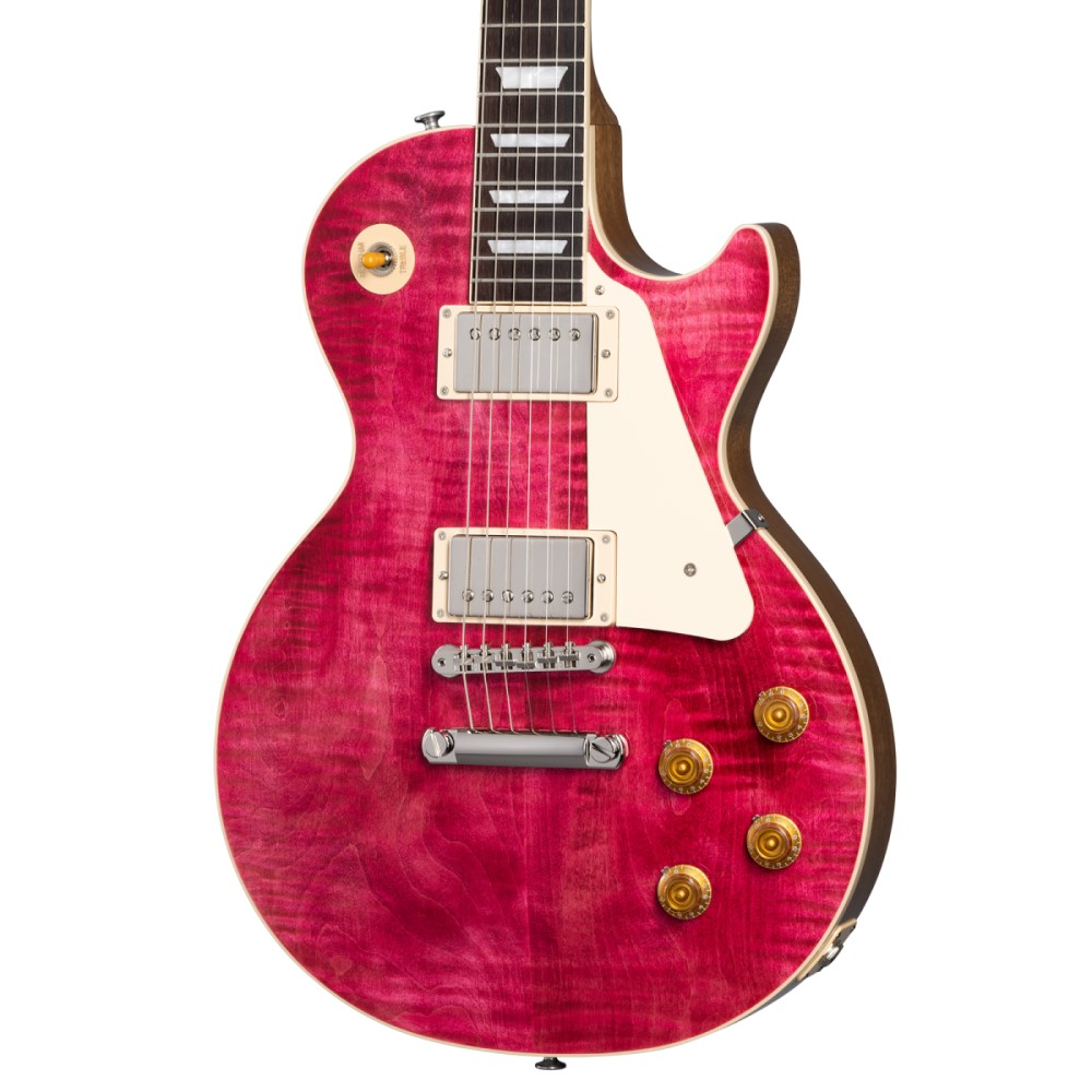 Gibson Les Paul Standard 50's Figured Top Electric Guitar - Translucent Fuschia