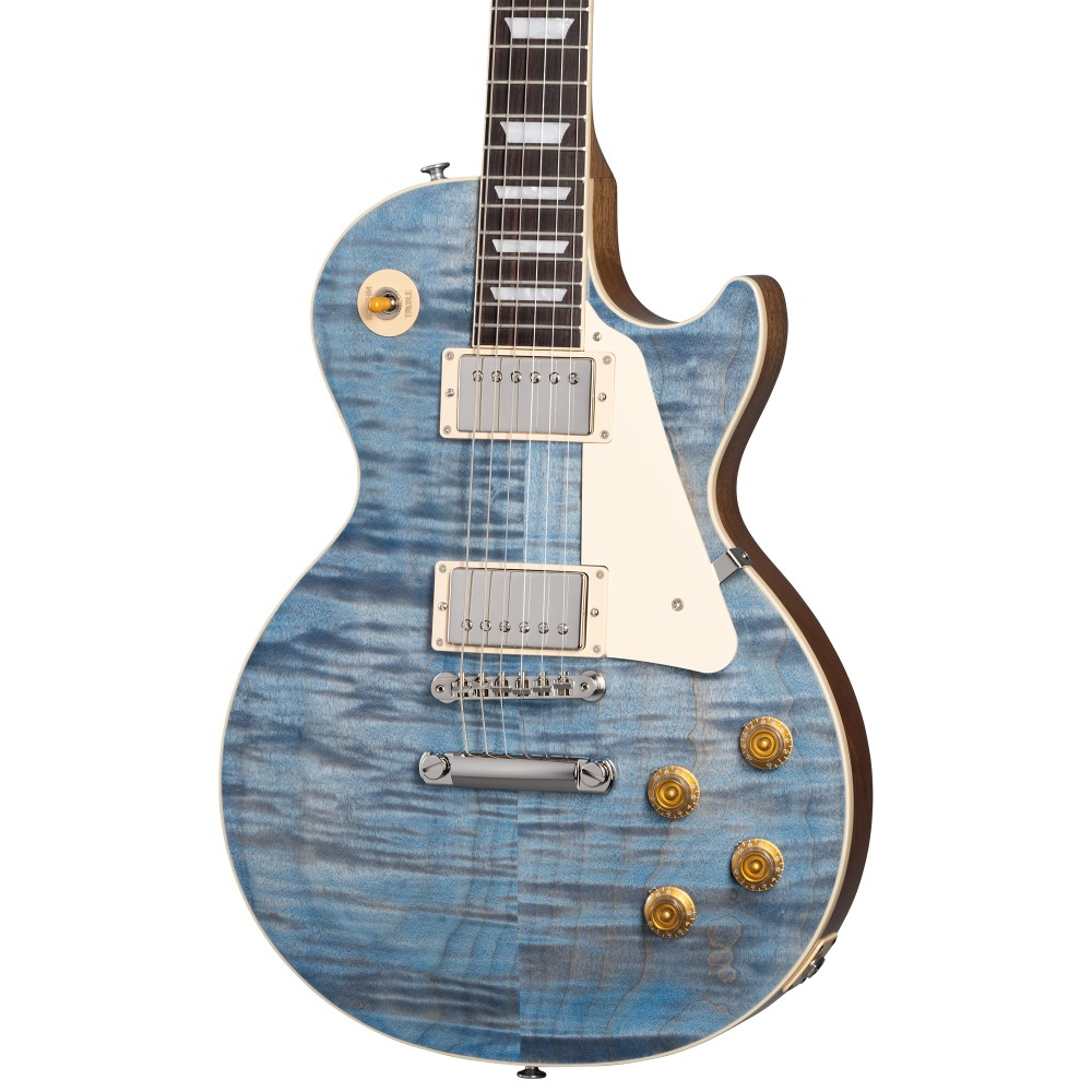 Gibson Les Paul Standard 50's Figured Top Electric Guitar - Ocean Blue