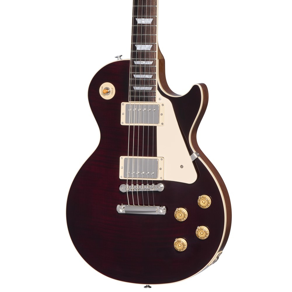 Gibson Les Paul Standard 50's Figured Top Electric Guitar - Translucent Oxblood