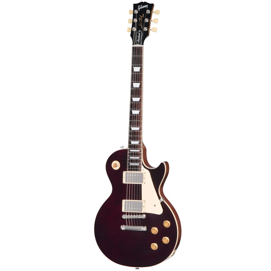 Gibson Les Paul Standard 50's Figured Top Electric Guitar - Translucent Oxblood