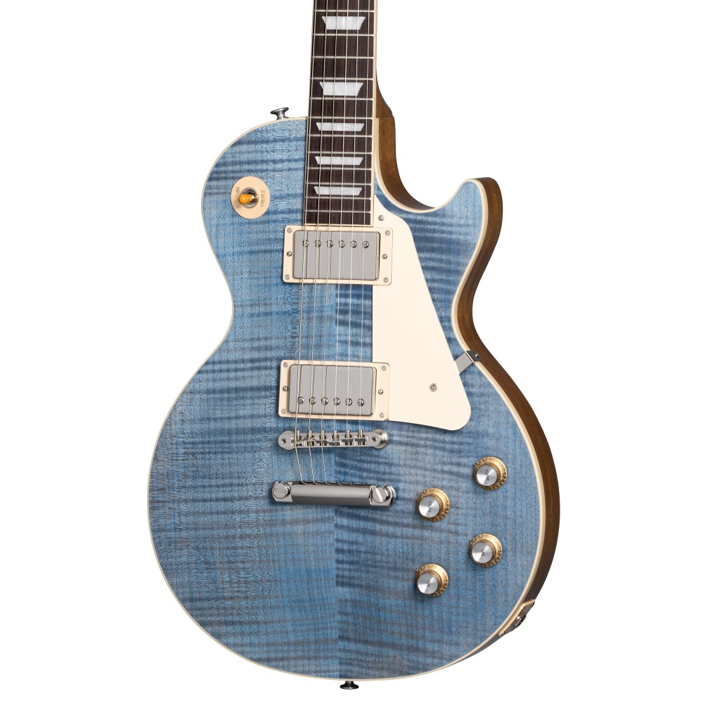 Gibson Les Paul Standard 60s Figured Top Electric Guitar - Ocean Blue