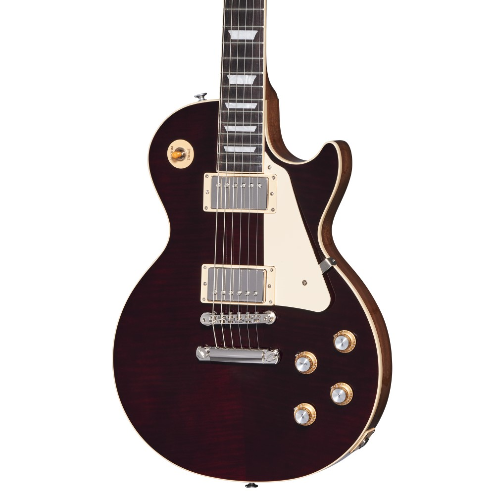 Gibson Les Paul Standard 60s Figured Top Electric Guitar - Translucent Oxblood