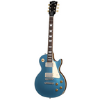 Gibson Les Paul Standard 50's electric guitar in Pelham Blue with sunburst finish and chrome hardware.