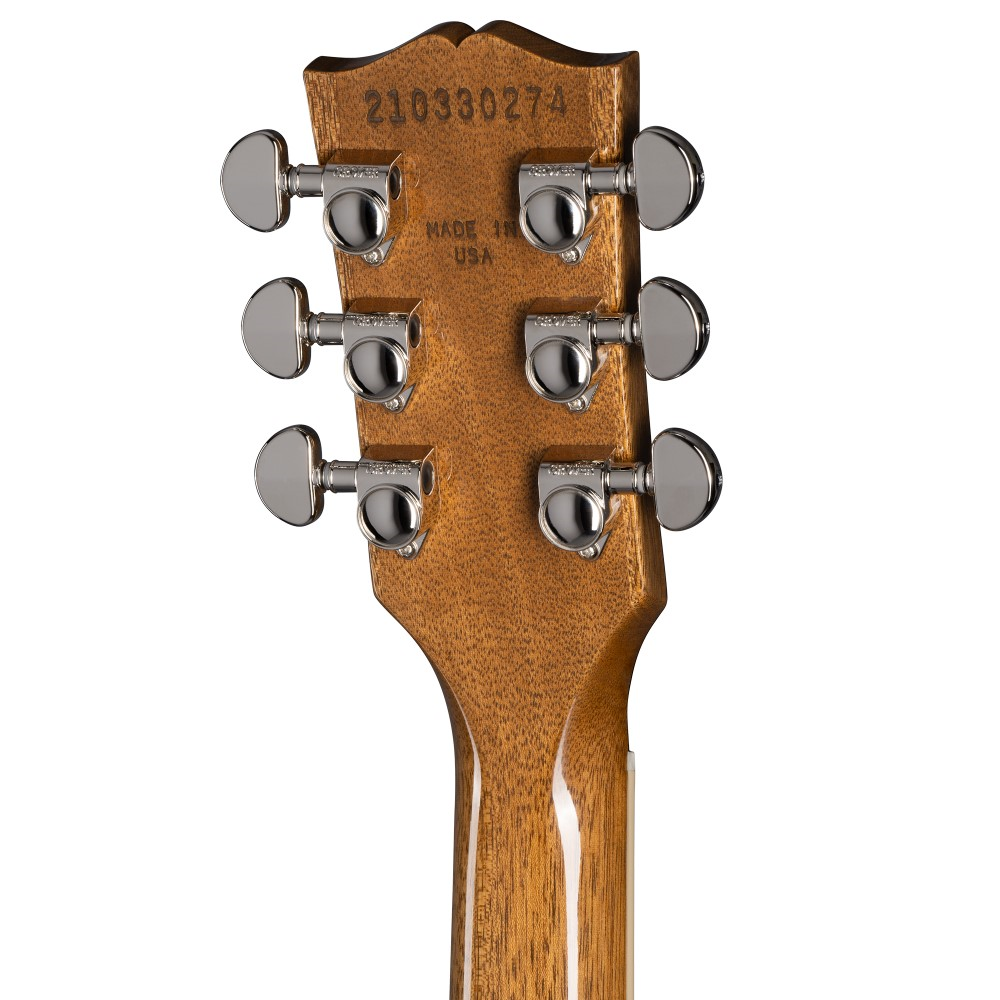 Gibson Les Paul Standard 60s Plain Top electric guitar in Pelham Blue with chrome hardware and sunburst finish.