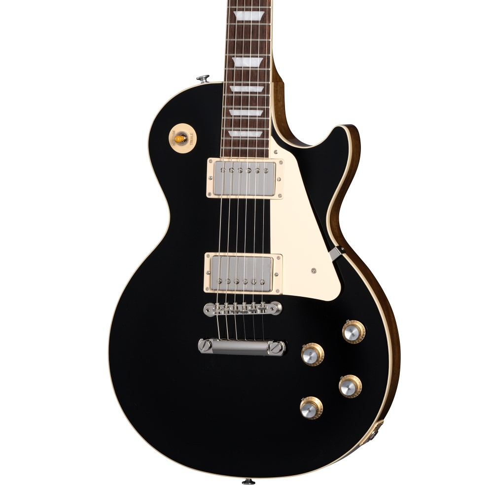 Gibson Les Paul Standard 60s Plain Top Electric Guitar - Ebony
