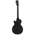 Gibson Noel Gallagher Les Paul Standard electric guitar in ebony finish, showcasing the sleek body and classic design.