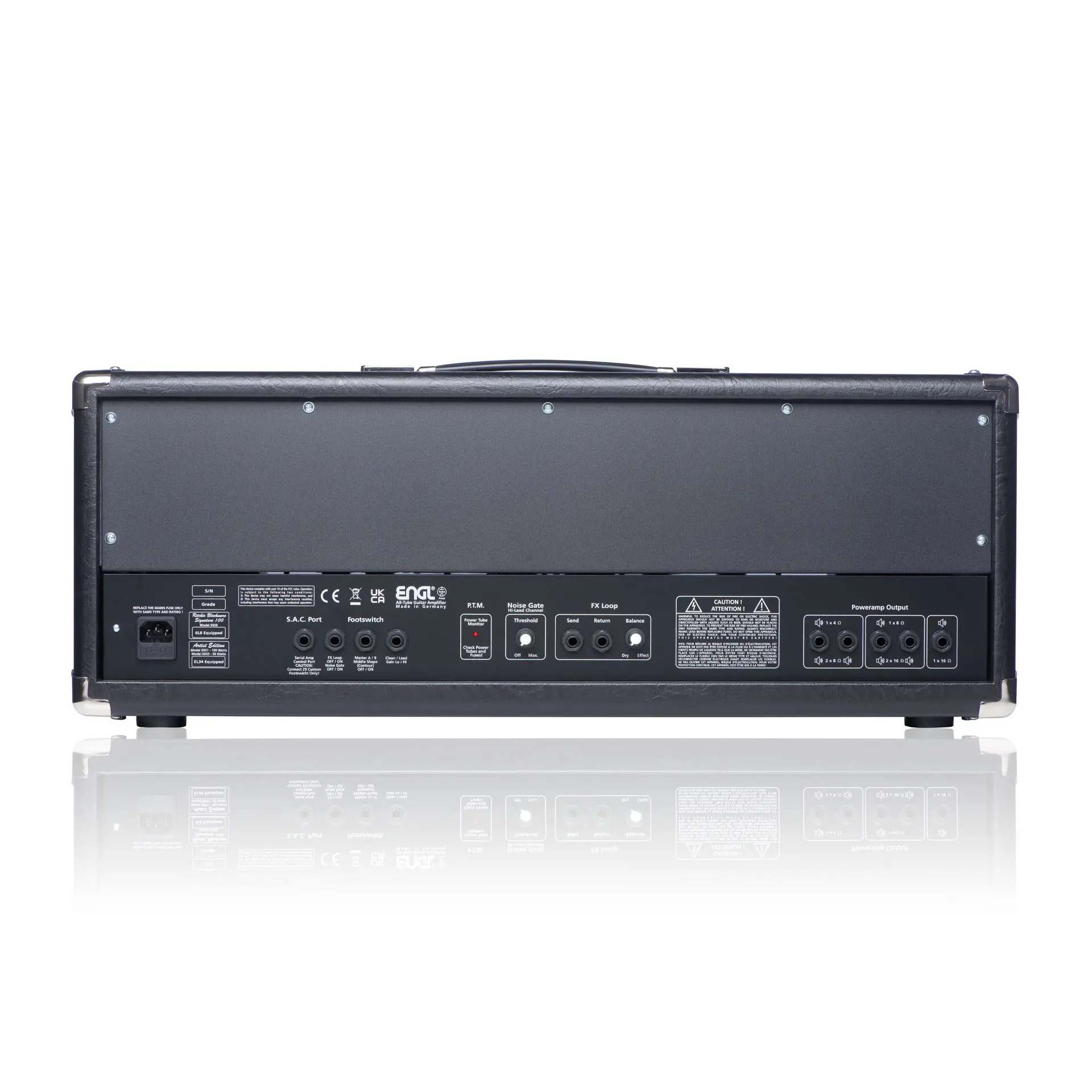 ENGL E653 Artist Edition 50 Blackout 50w Guitar Amp Head