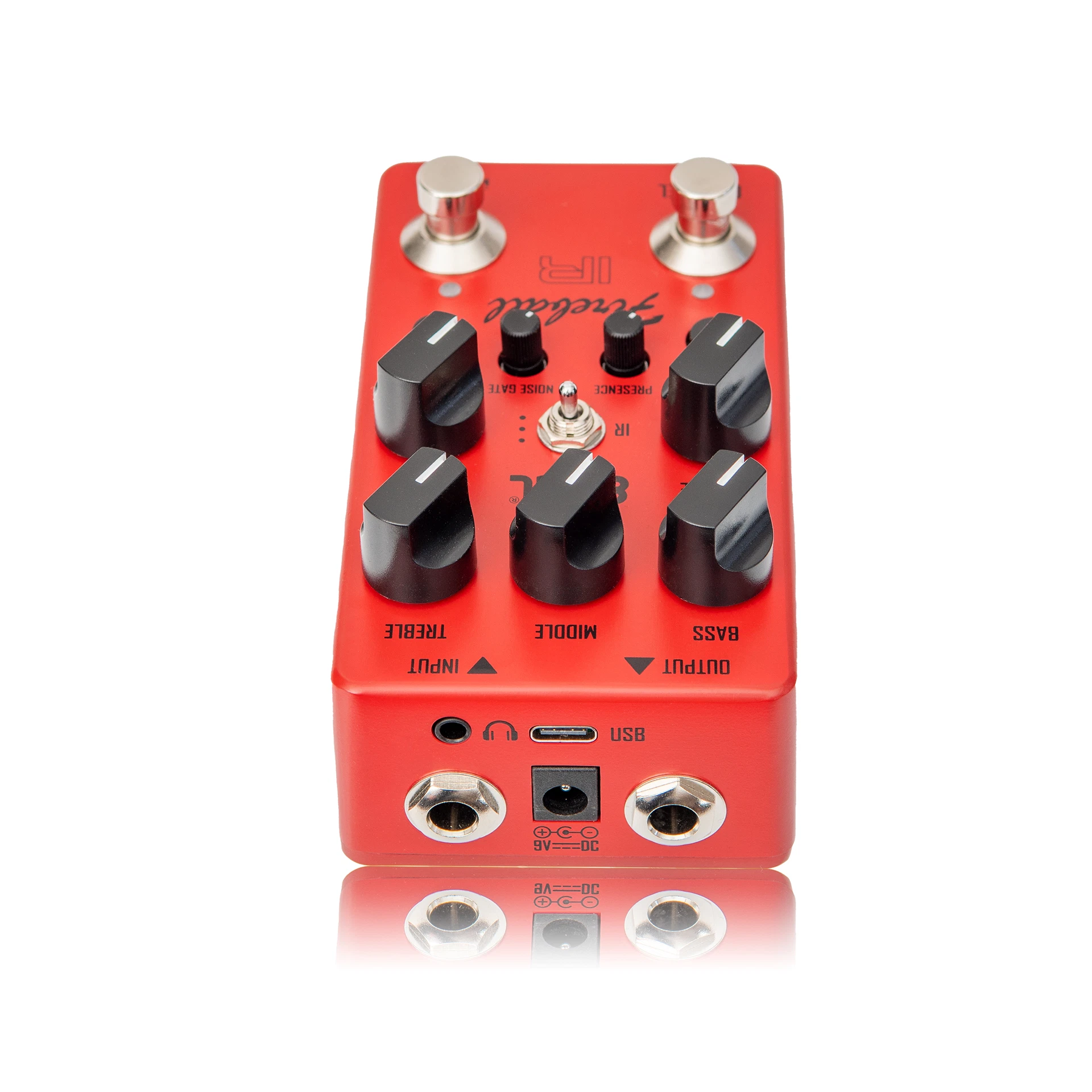 ENGL EP635 Fireball IR Effects Pedal showcasing its compact design and control knobs for guitar effects.