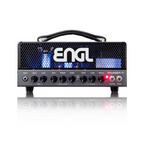 ENGL Ravager IR guitar amplifier head in black with control knobs and input jacks, 20w tube amp for electric guitar.