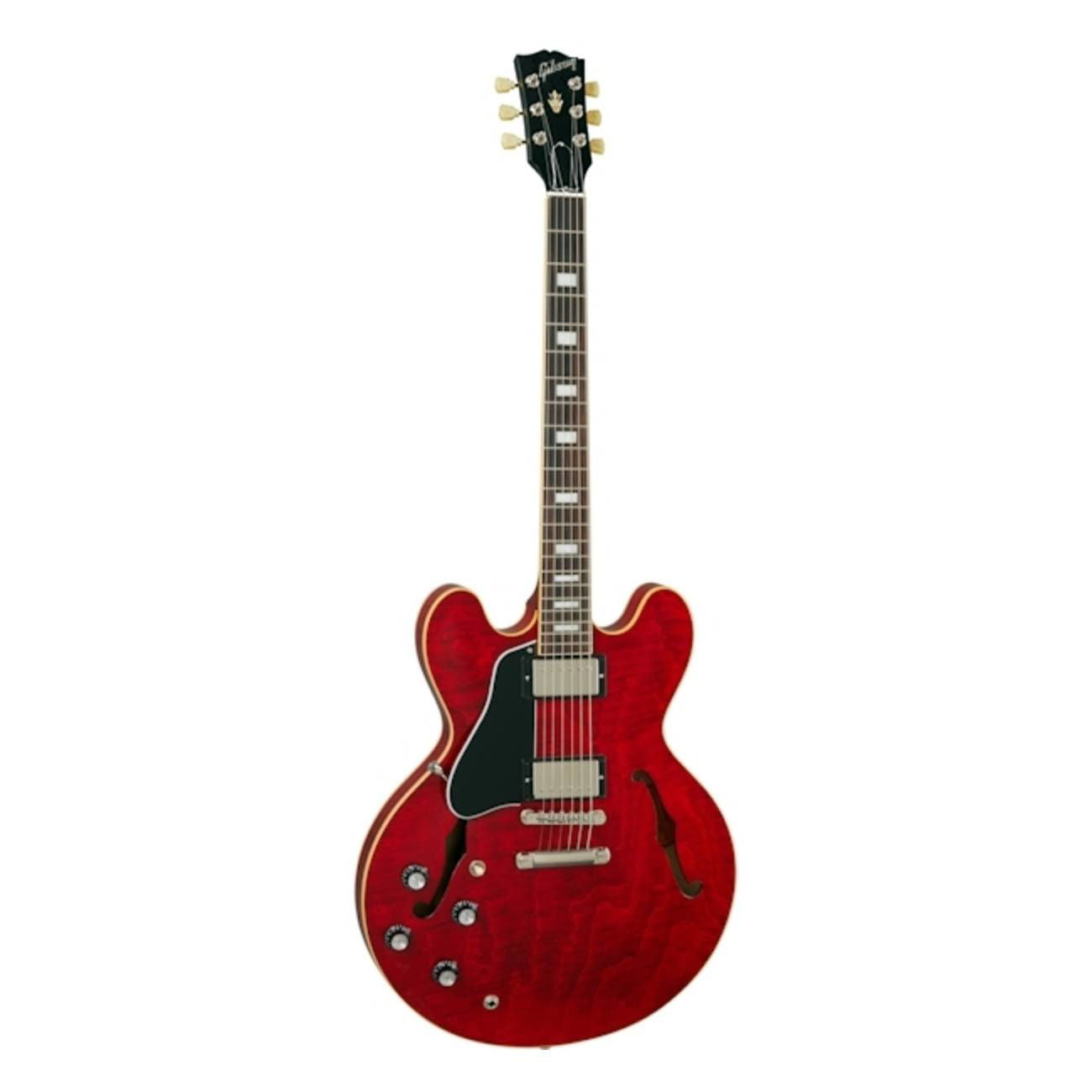 Gibson ES-335 Figured Left-Handed Electric Guitar - 60s Cherry