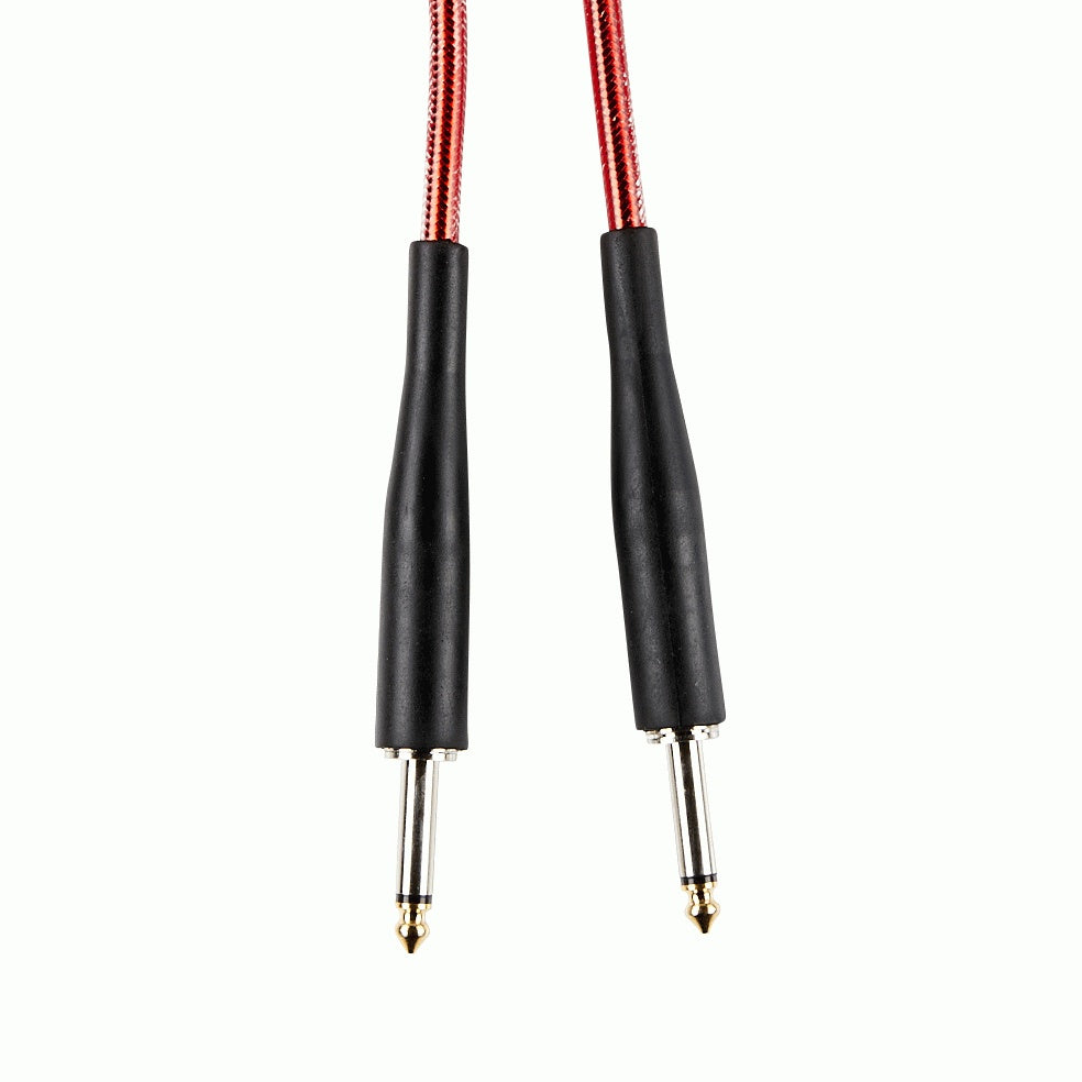 Armour GC20R 20ft Guitar Lead - Transparent Red