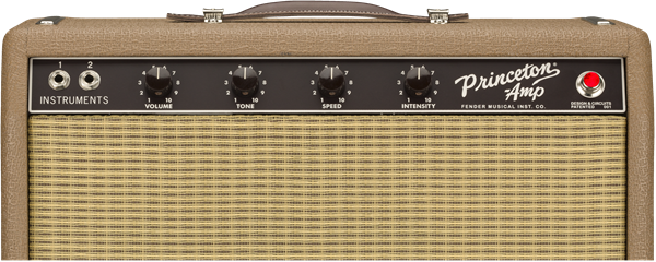 Fender 62 Princeton Chris Stapleton Edition guitar amplifier with vintage-style control panel and classic Fender design