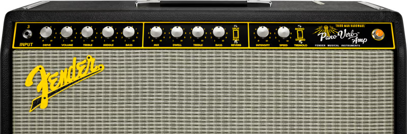 Fender Jack White Panoverb 70W Stereo Electric Guitar Combo Amplifier