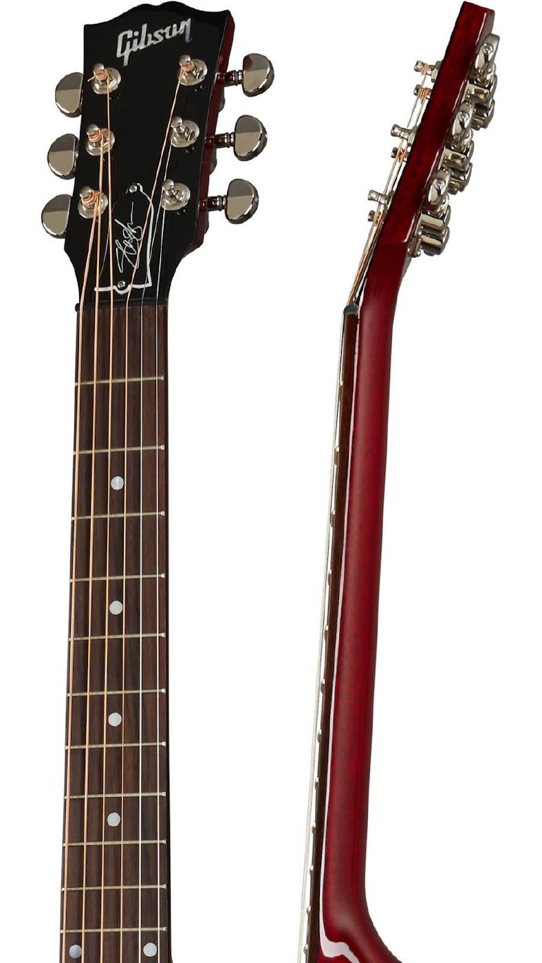 Gibson Slash J45 Acoustic Guitar - Vermillion Burst