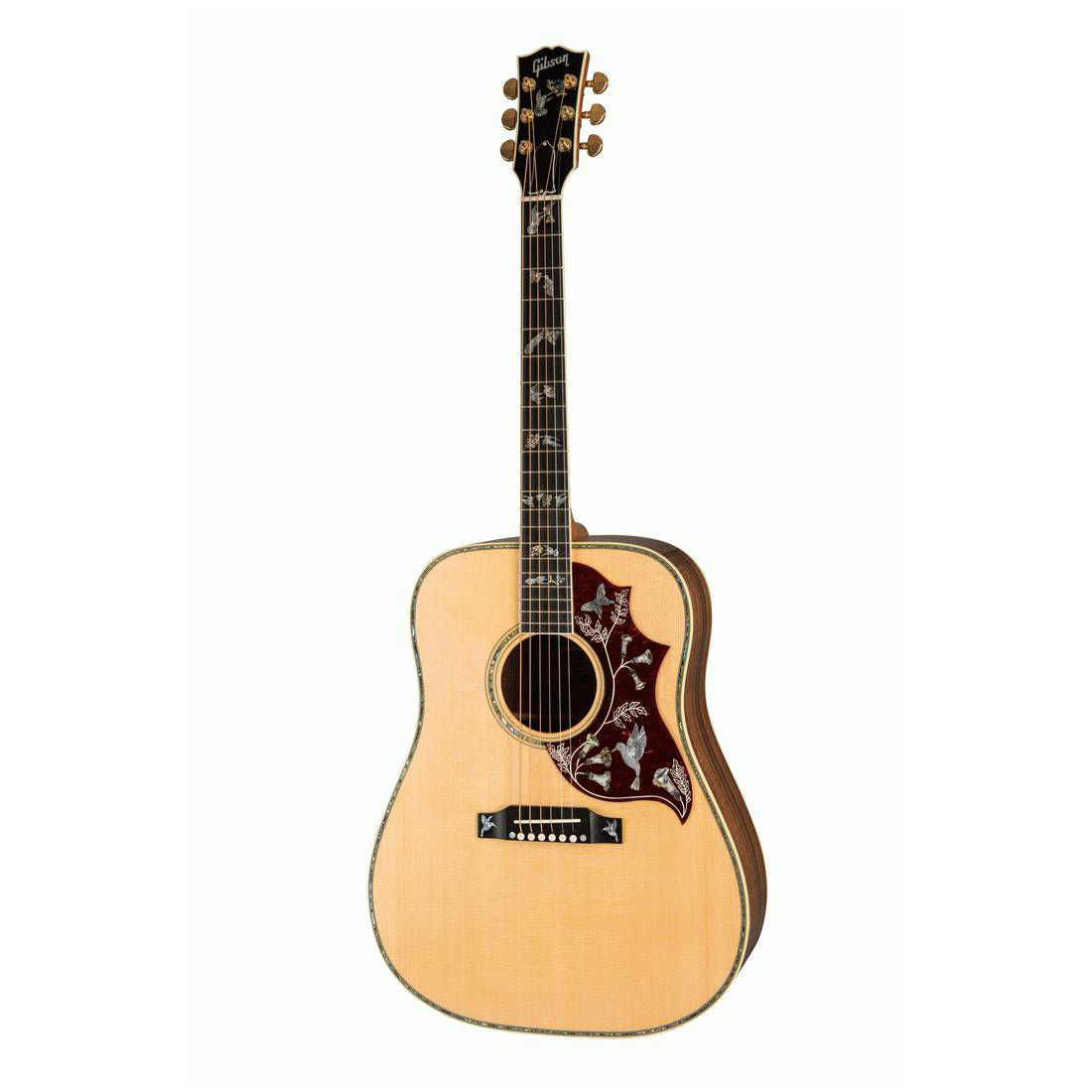 Gibson Hummingbird Custom Koa Acoustic Guitar - Antique Natural