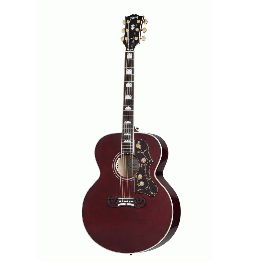 Gibson SJ200 Standard Acoustic Guitar - Maple Wine Red