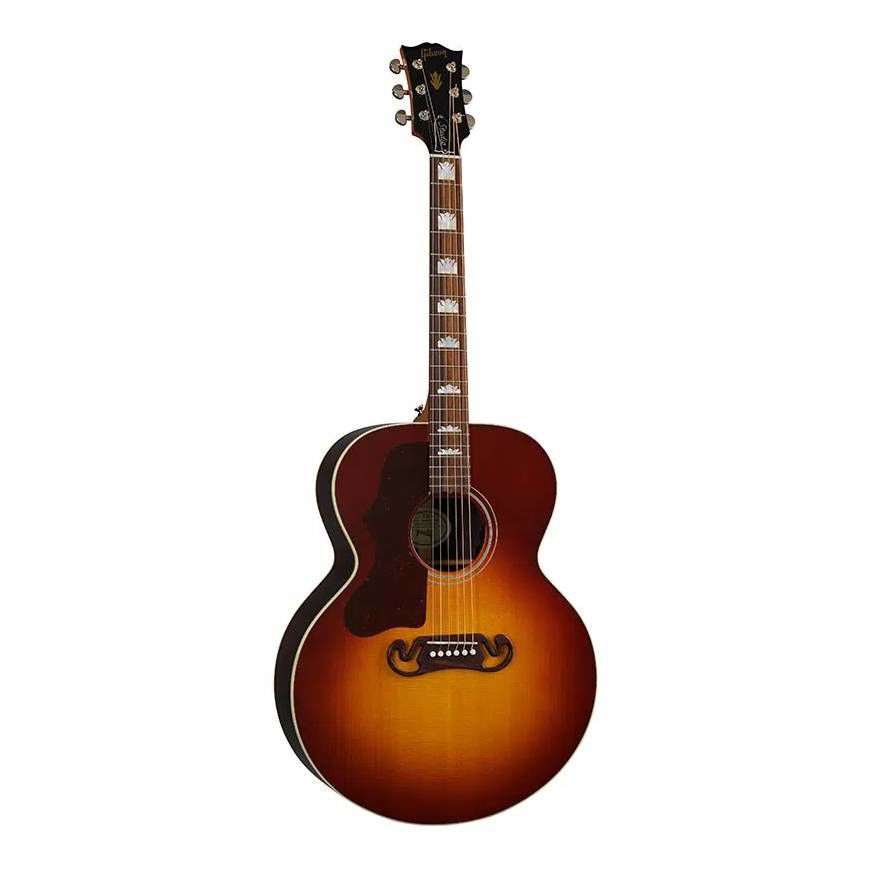 Gibson SJ200 Studio Left-Handed Acoustic Guitar - Rosewood - Rosewood Burst