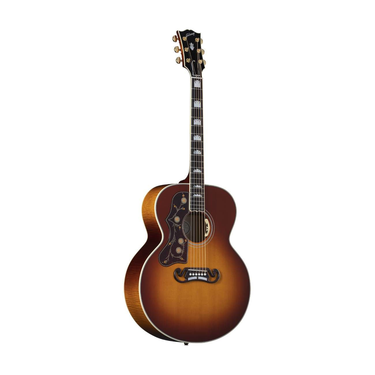 Gibson SJ200 Standard Acoustic Guitar - Maple - Left-Handed - Autumn Burst