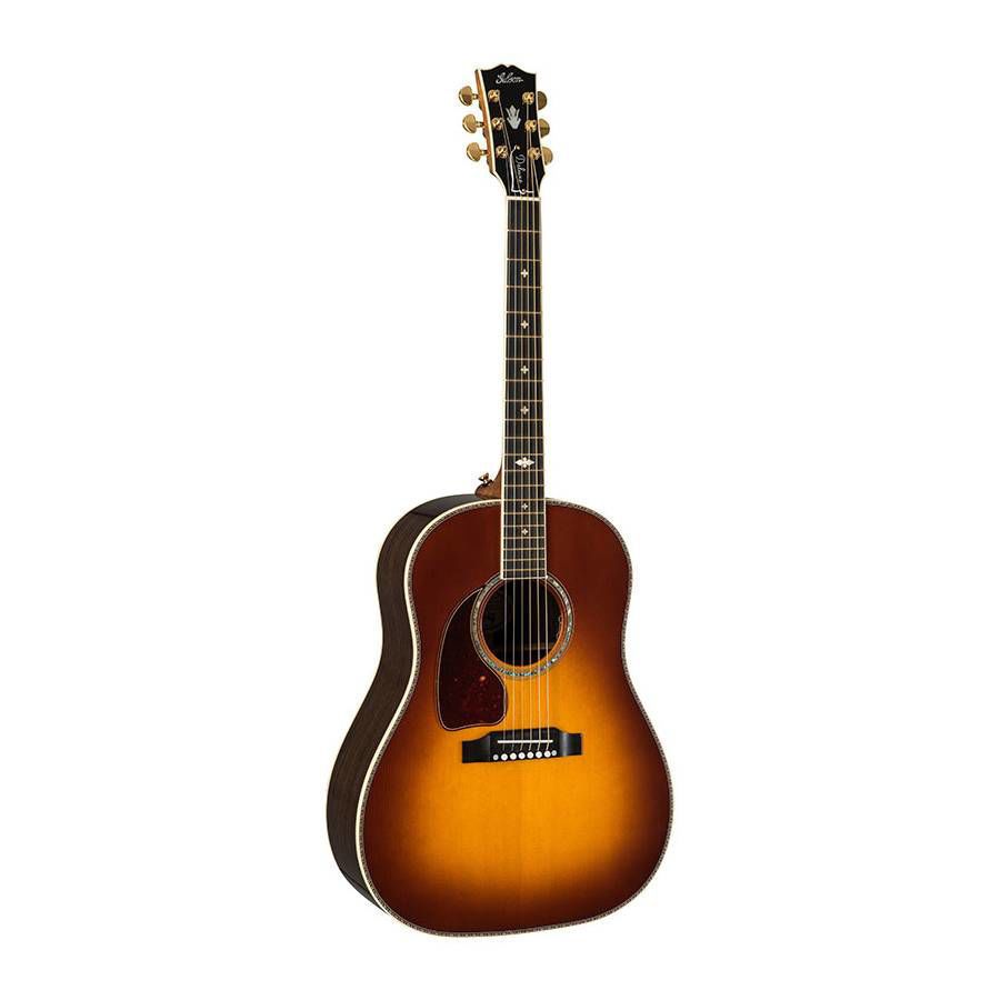 Gibson J45 Deluxe Left-Handed Acoustic Guitar - Rosewood - Rosewood Burst