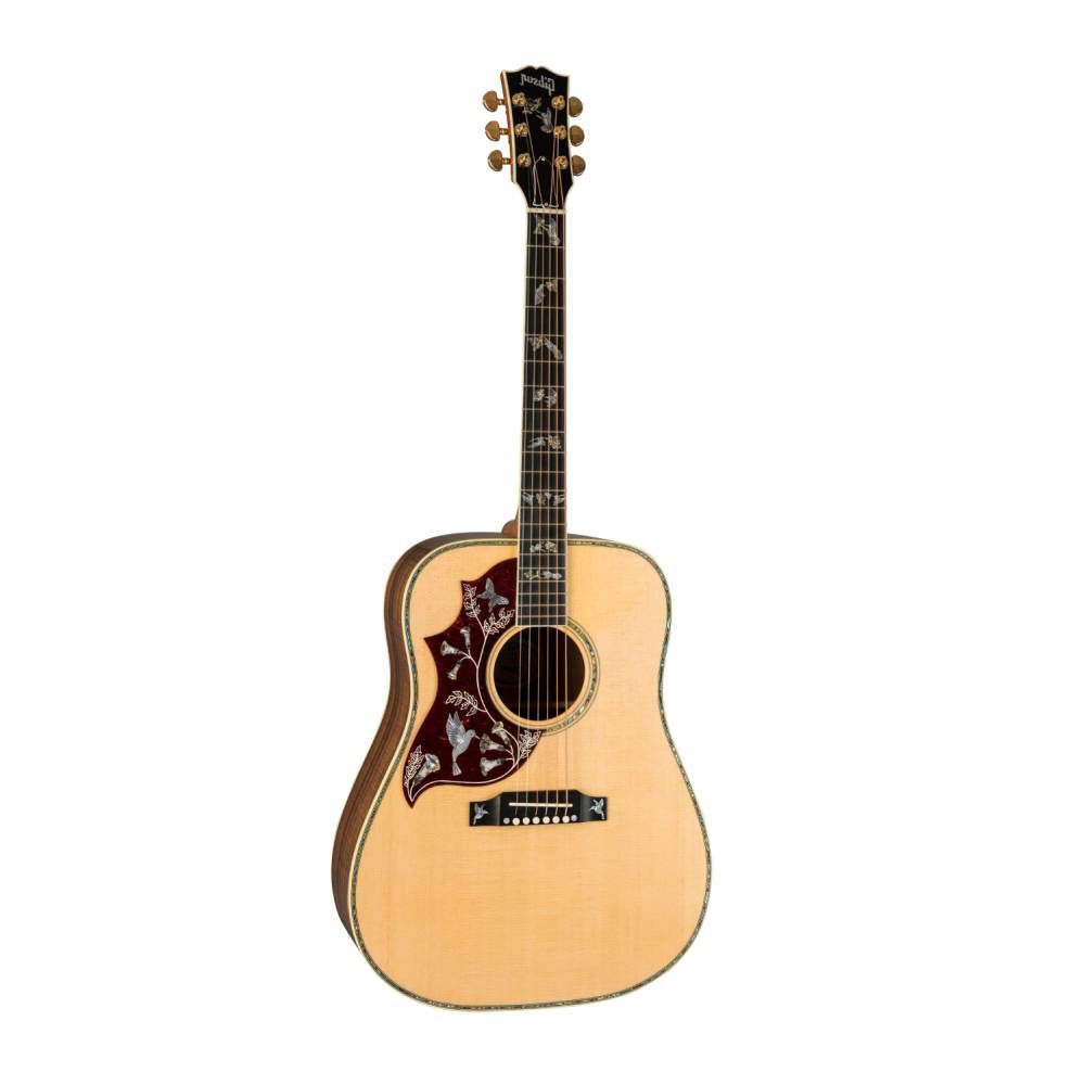 Gibson Hummingbird Custom Koa Left-Handed Acoustic Guitar - Antique Natural