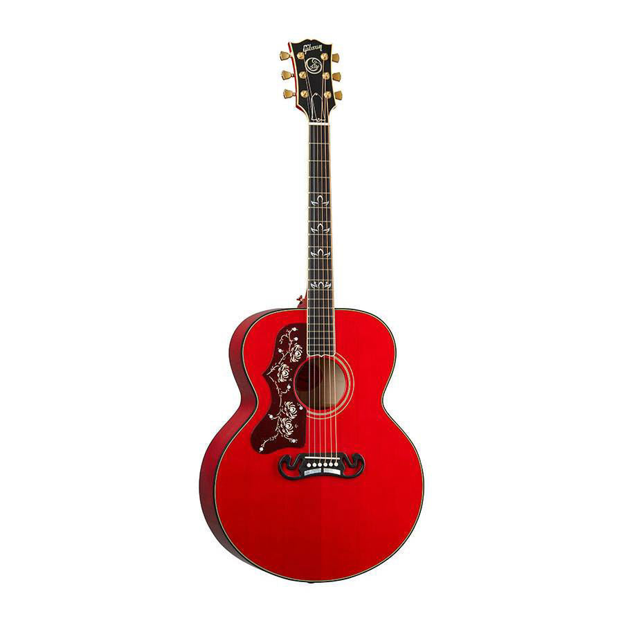 Gibson Orianthi SJ200 Left-Handed Acoustic Guitar - Cherry